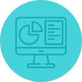 Insight into productivity icon