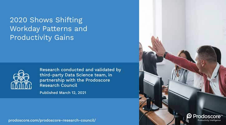 2020 Shows Shifting Workday Patterns and Productivity gains thumbnail