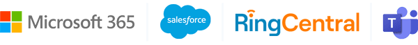 Microsoft 365 SalesForce RingCentral Microsoft Teams Integration