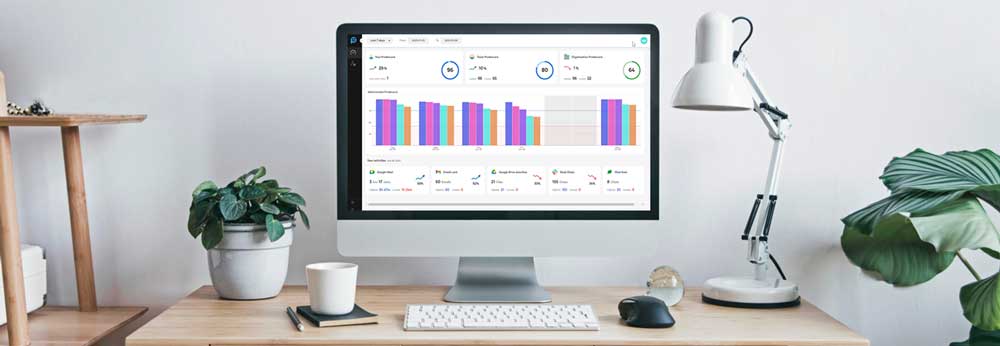 Prodoscore dashboard on desktop