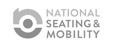 National Seating Mobility black and white customer logo