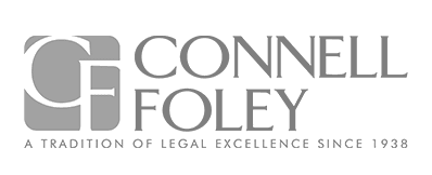 Connell Foley black and white customer logo