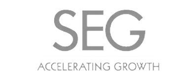 SEG black and white customer logo