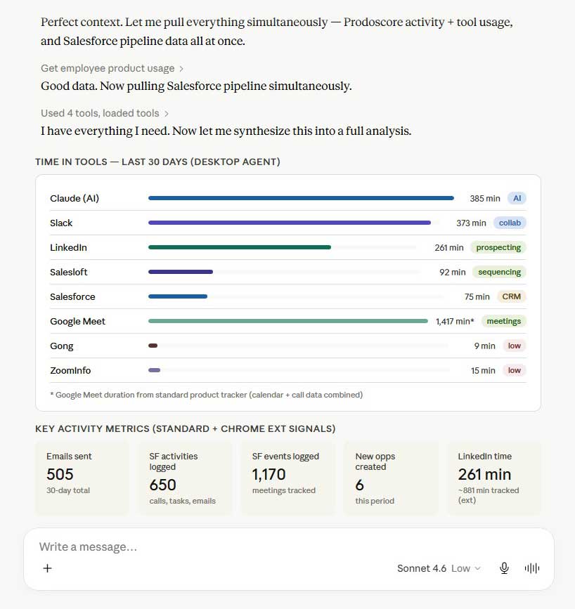 Prodoscore MCP Screenshot
